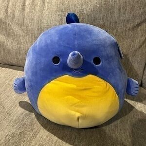 NEW Squishmallow 12” Swish the Swordfish Marlin, 2022 Sealife Squad S12 #1346